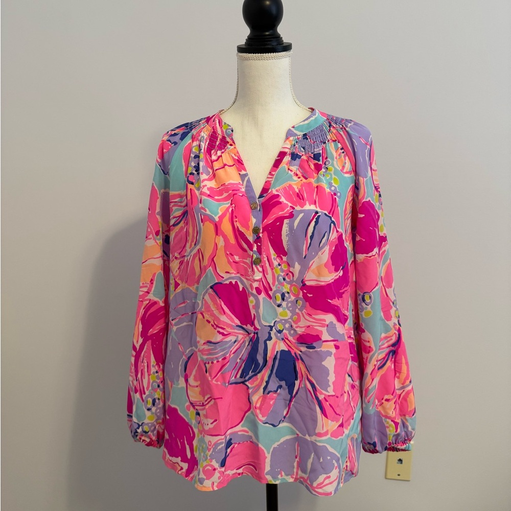 LAST CALL Lilly Pulitzer Elsa top SZ S